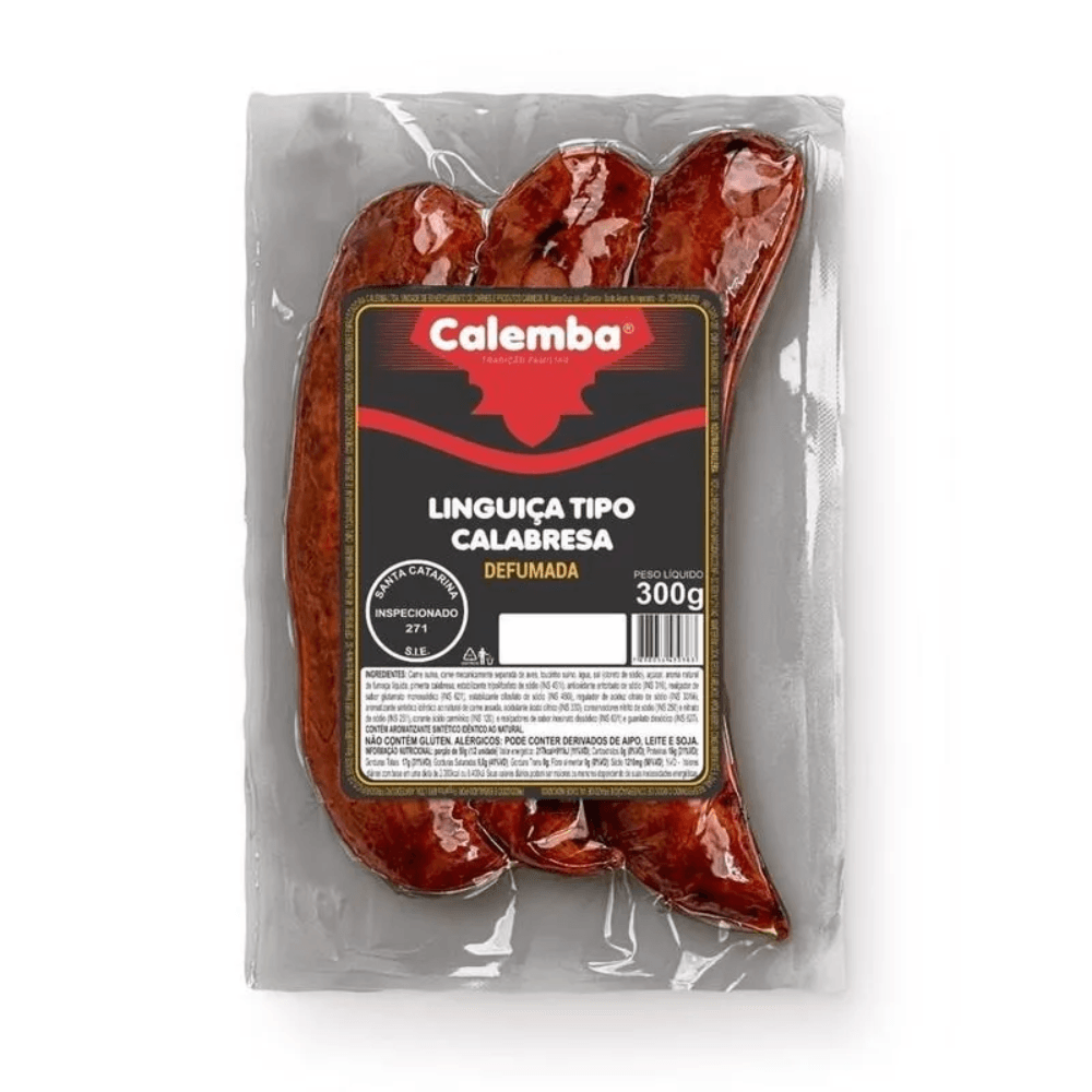Linguiça Calabresa Calemba Defumada 300g
